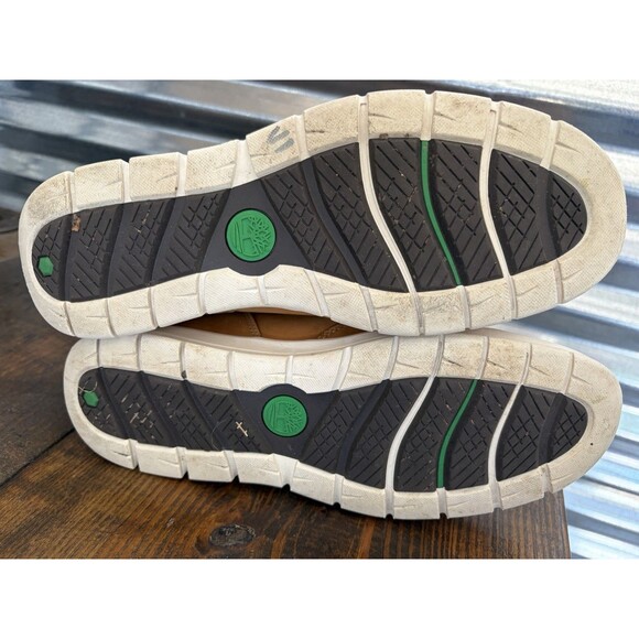 Timberland Men's Graydon Lightweight Mid Lace Up Wheat Sneaker Boot - Nubuck - Picture 6 of 8